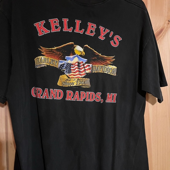 Vintage Have a nice Davidson. Genuine HD Tee. - Picture 2 of 4